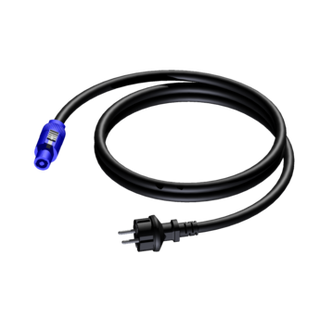 Procab CAB442/5 Schuko - Powercon 5m Blue PowerCon-schuko Han-5m-3G2.5